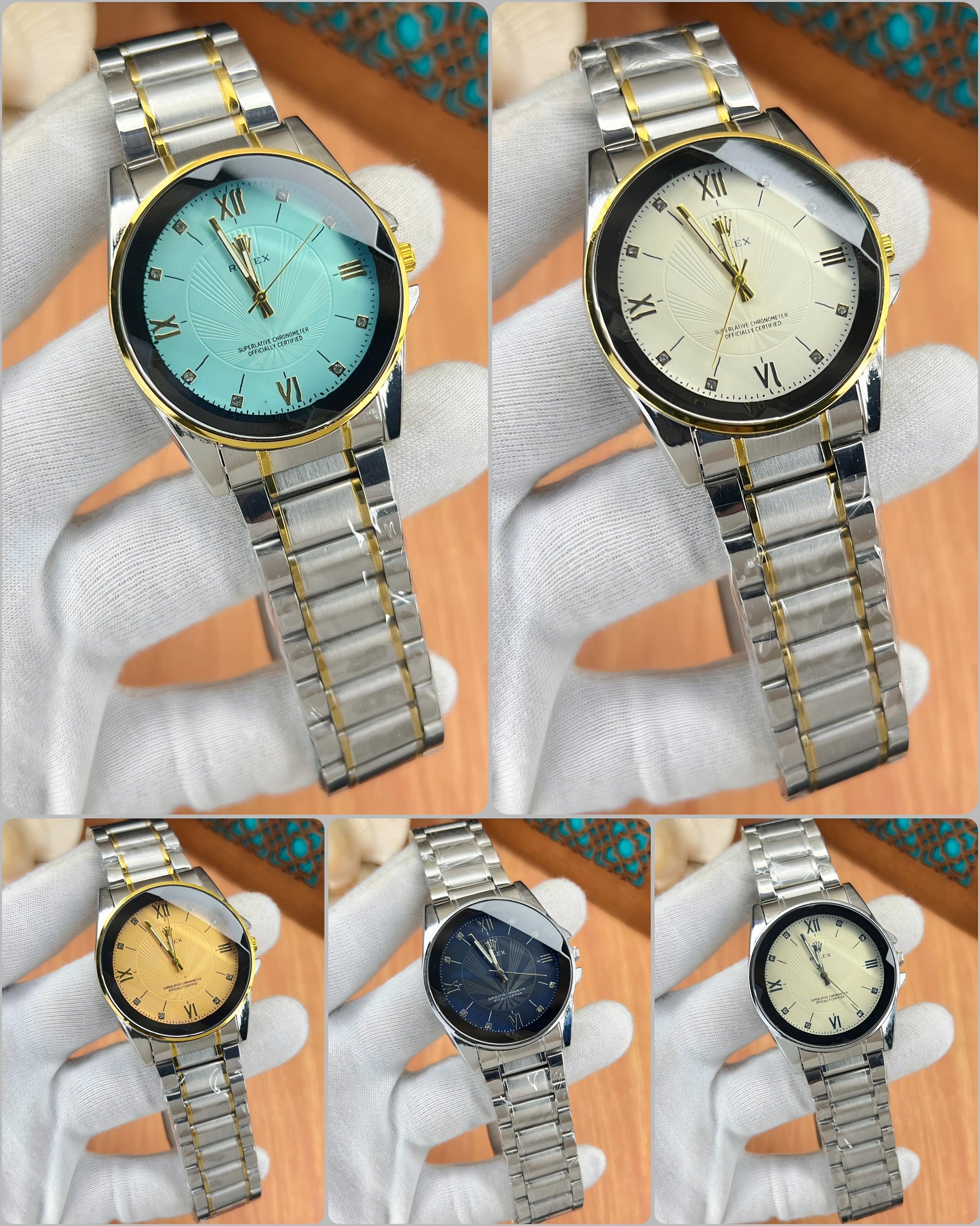 Classic Stainless Steel Wrist Watch – Luxury Edition for Men
